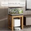 Sturdy Solid Wood Aquarium Stand for Home and Office | Reptile Terrarium Stand view 3