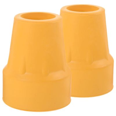Non-Slip Rubber Tips for Walking Sticks, 2-Pack
