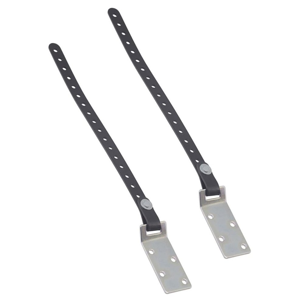 UKCOCO 2-Piece Adjustable Anti-Tip Furniture Anchors for Cabinets, Shelves, and TVs