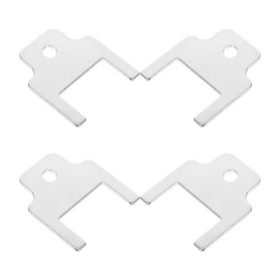 PLAFOPE 4-Pack Sturdy Iron Toilet Paper Dispenser Keys, Portable, for Public Restrooms