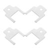 PLAFOPE 4-Pack Sturdy Iron Toilet Paper Dispenser Keys, Portable, for Public Restrooms view 1
