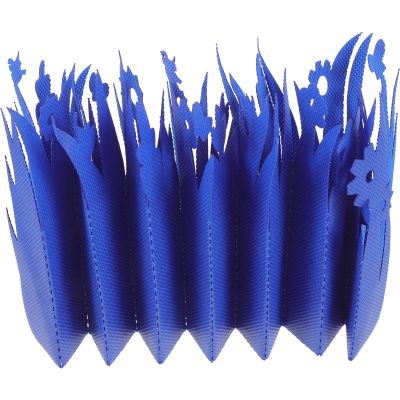 BAZEITFLOW Reptile Terrarium Humidifier, Natural Evaporation, Blue Grass-Shaped Design