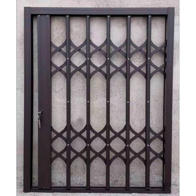 Child-Safe Retractable Window Grille with Lock, Security Barrier and Emergency Escape, Push-Pull Protection Rail for Home (115 x 150 cm)