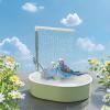 Conure Bird Shower with Pump and Flowing Water view 2