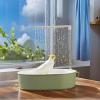 Conure Bird Shower with Pump and Flowing Water view 3