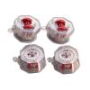 4-Piece Small Furniture Casters with Brakes view 3
