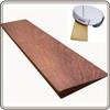 OPOLDBDMAC Low-Profile Wooden Threshold Ramp for Robot Vacuums and Wheelchairs view 1