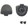 FACAIIO Road for Bike Replacement Heel Pads for Cycling Shoes, PA, 3 x 3 x 0.7 cm, for S-Works 6/7, 1 Pair with 4 mm Screws view 1