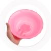 Mikikit 3-Piece Round Plastic Wash Basin, Portable for Facial and Foot Washing view 4