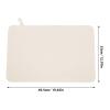 2-Pack Felt Sauna Bench Cushions, Beige, Heat-Insulating, for Steam Rooms view 2