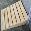 EIYAVVIDV Wooden Wheelchair Threshold Ramp, 7/8/9/10/11/15 cm High, Portable Curb Ramp, 31 x 30 x 8 cm view 2