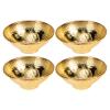 HANABASS Small Gold Zinc Alloy Bowl for One-Year-Olds view 1