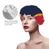 Mississippi State Flag Print Lined Shower Cap for Women view 2