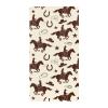 Baby Crib Sheet with Cowboy Horse Print, Cotton, Ultra-Soft, Beige, 1 Pack view 1