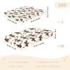 Baby Crib Sheet with Cowboy Horse Print, Cotton, Ultra-Soft, Beige, 1 Pack view 4