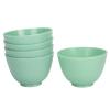 TOPINCN DIY Facial Mask Bowls, Light Green, 5-Pack view 2