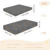 Sherpa Fitted Sheet for Baby Crib, Cotton, Soft and Comfortable, Muslin, Gray, 1 Pack view 4