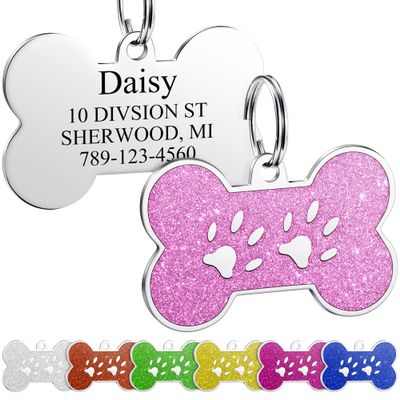 YEHANTI Personalized Dog Tag with Engraving