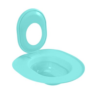 Feizikaw Pet Accessories Cat Litter Box Training Set, Toilet Training System, Reusable Training Ring and Training Seat Tool (Blue, A)