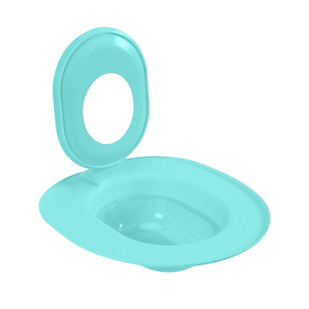 Feizikaw Pet Accessories Cat Litter Box Training Set, Toilet Training System, Reusable Training Ring and Training Seat Tool (Blue, A)