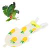 Phefop Se Bird Diaper, 10.2 x 20.1 cm, Adjustable Strap, Washable Parrot Diaper for Cockatiels, Parakeets, Pigeons, Macaws, Budgies, Size L, Fruit view 2
