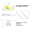Phefop Se Bird Diaper, 10.2 x 20.1 cm, Adjustable Strap, Washable Parrot Diaper for Cockatiels, Parakeets, Pigeons, Macaws, Budgies, Size L, Fruit view 4