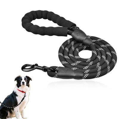 3M Dog Leash, Reflective Jogging Leash for Small to Medium Dogs