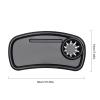 Stroller Snack Tray and Cup Holder, 360-Degree Rotating Organizer view 4