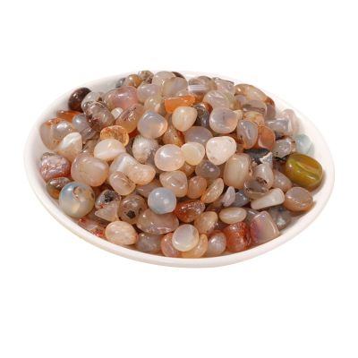 Natural Polished Agate Stones, River Rocks, Pebbles for Gardens, Aquariums, Pots, Vases, and Décor