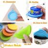 RQzaufania Universal Silicone Lid for Food Cans view 2