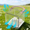Bird Carrier Travel Cage for Parrots with Water Bottle view 3