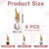 6-Pack Interactive Cat Balls with Feathers view 2