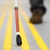 Compact Black Plastic Cane Tip view 4
