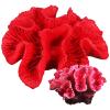 Levemolo Aquarium Coral Decorations, 2-Piece Artificial Resin Coral Decor for Saltwater Aquariums view 1