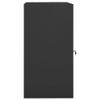 Saddle Cabinet Anthracite 53 x 53 x 105 cm Steel view 3