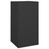 Saddle Cabinet Anthracite 53 x 53 x 105 cm Steel view 4