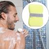Shower Sponge Pouf – Soft Bath Loofah with Rope Loop, 4.72 × 3.35 × 0.79 in view 2