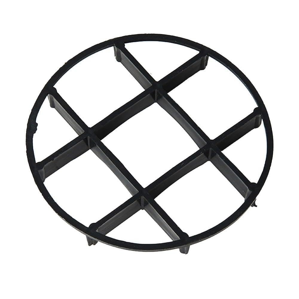 Gettimore Reusable ABS Flower Pot Drainage Mesh Pads, 12/15/20 cm, Black, 20-Pack