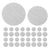 Kisangel 200-Piece Plastic Flower Pot Grids, 7.5 cm/10 cm Drainage Mesh, Black Plant Pot Hole Screens for Garden, Patio & Bonsai view 1