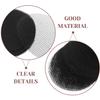Kisangel 200-Piece Plastic Flower Pot Grids, 7.5 cm/10 cm Drainage Mesh, Black Plant Pot Hole Screens for Garden, Patio & Bonsai view 3