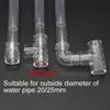 CNSVAWPST Acrylic Lily Pipe Spin Surface Intake Filter, 20 mm Bend view 2