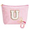 MHwan Personalized Makeup Bag for Women and Girls with Keychain view 1