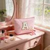 MHwan Personalized Makeup Bag for Women and Girls with Keychain view 2