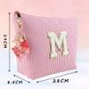 MHwan Personalized Makeup Bag for Women and Girls with Keychain view 4