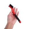 HOMSFOU Turtle Shell Cleaning Brushes, 6-Piece Set with Double-Sided Nylon Heads and Ergonomic PU Handles view 4