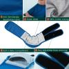 Kuoser Washable Male Dog Diaper, Blue, XL view 3