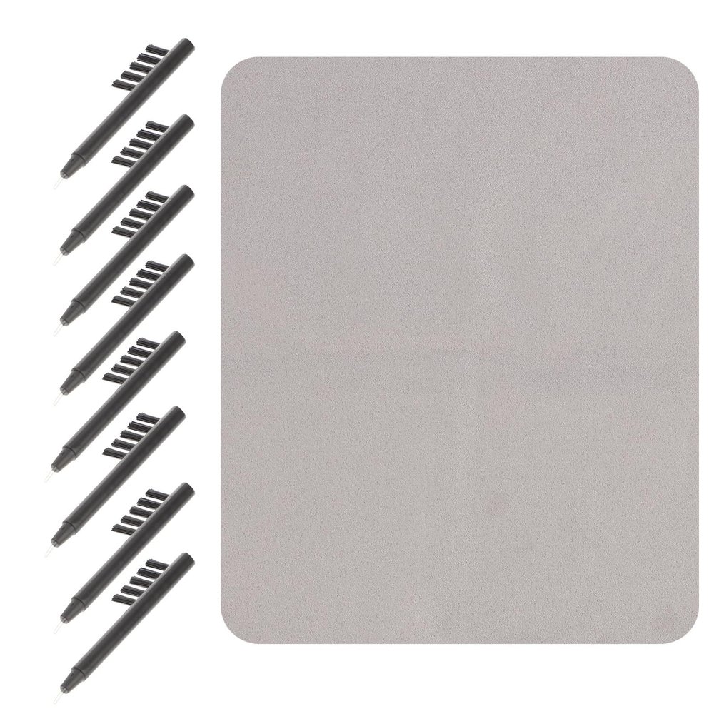 Hearing Aid Cleaning Kit with Brushes and Cloth, 1 Set