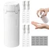 4-in-1 Refillable Travel Dispenser Bottle, Leakproof, White view 1