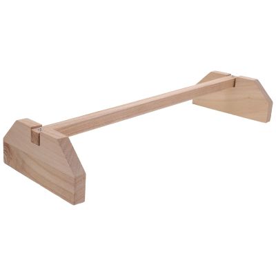 BESTonZON Wooden Chicken Perch with Stable Stand