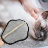 Electrostatic Pet Hair Remover Glove - Reusable Five-Finger Mitt for Dog and Cat Hair view 3